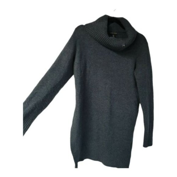 ADRIENNE VITTADINI Sweater Green Tunic Wool Blend MEDIUM - Picture 4 of 7